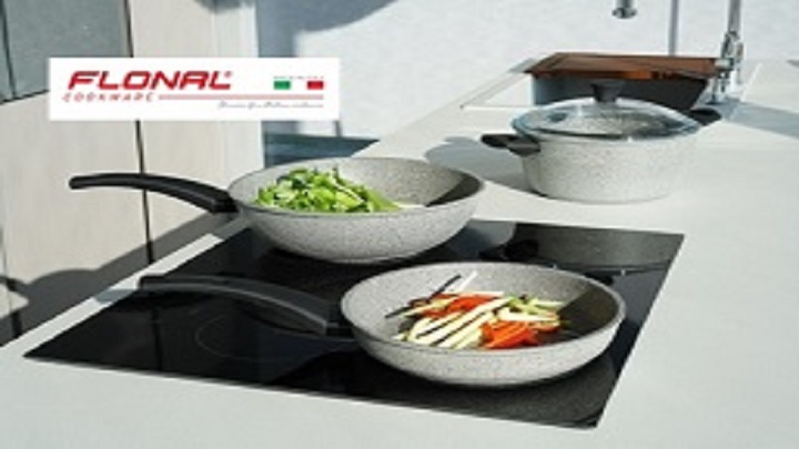 Mineralia: renforced mineral coating. Made in Italy cookware.